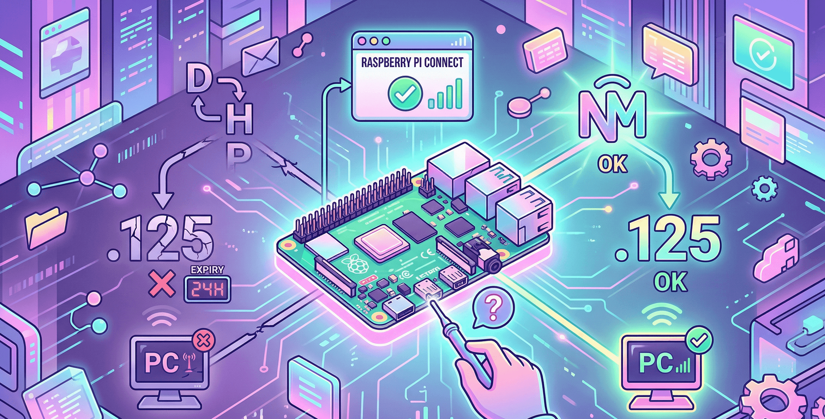 【Bookworm】ラズパイのSSHが1日で繋がらなくなる？Raspberry Pi Connectで見つけた真犯人とnmcliによる恒久対策